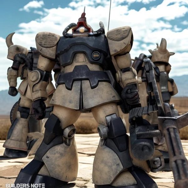 北アフリカ戦線　モビルスーツテスト部隊