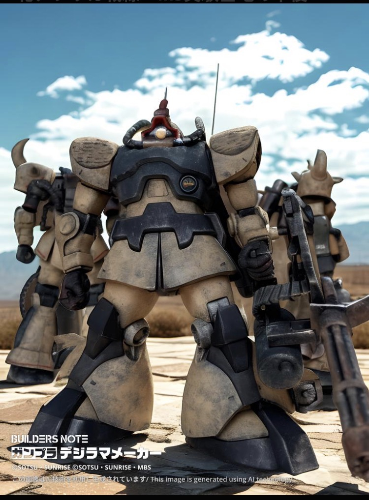 北アフリカ戦線　モビルスーツテスト部隊