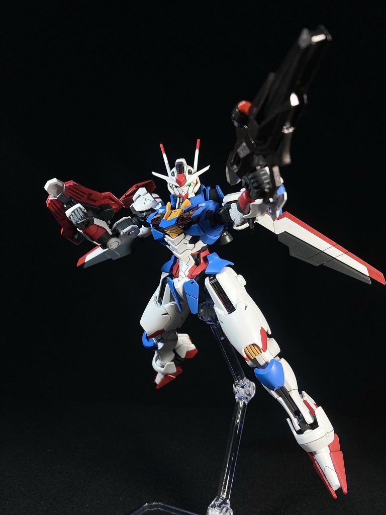 HGガンダムエアリアル(フライトユニット)–3枚目/制作者：マイペ→すプラモ