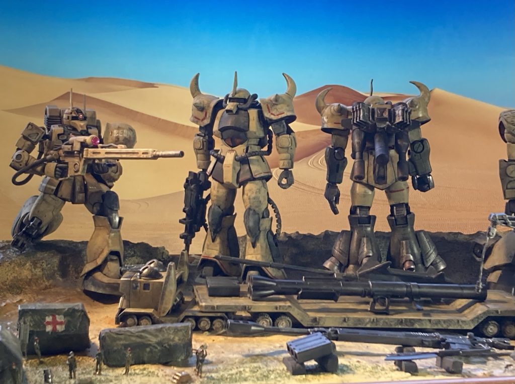 砂漠の駐屯隊　オマージュ(こんなんもんでごめんなさい😢)