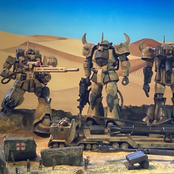 砂漠の駐屯隊　オマージュ(こんなんもんでごめんなさい😢)