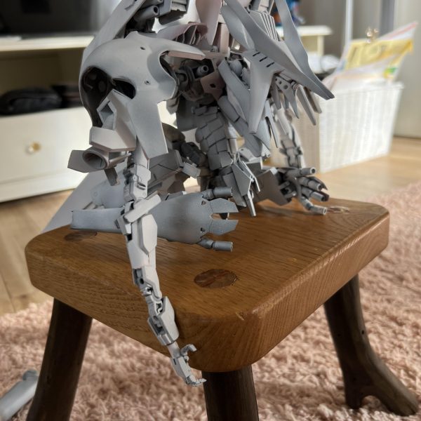 やる気が出たり出なかったりして結果自重で破壊されていくMAが完成しようとしている…5回目の改修はやりたくないナ…（4枚目）