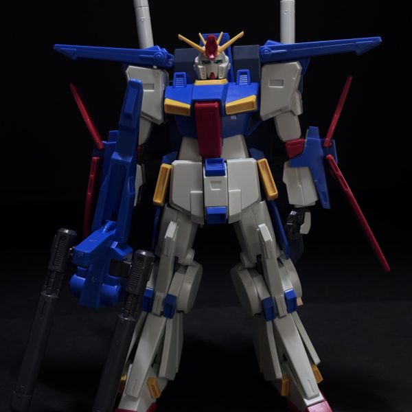 他走り回りましたけどMGフルアーマーダブルゼータガンダムとはご縁がなかったので積んでたHGUC版とりあえずパチ組みしました。プロポーション回収とか筋彫り追加とかカトキ版に寄せって行ってみたいと思います。延長工作他初挑戦です。（3枚目）