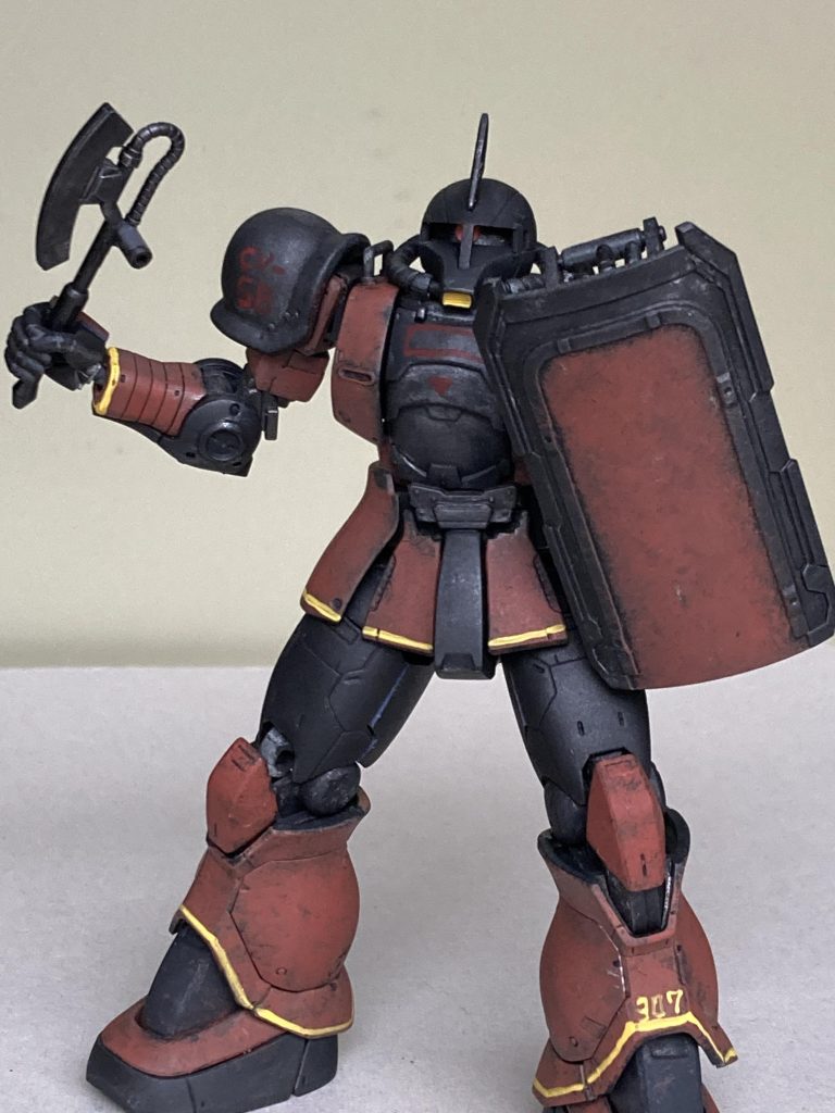 ヒートホークも大型の方が似合いそうです。今回もご覧いただきありがとうございました😭