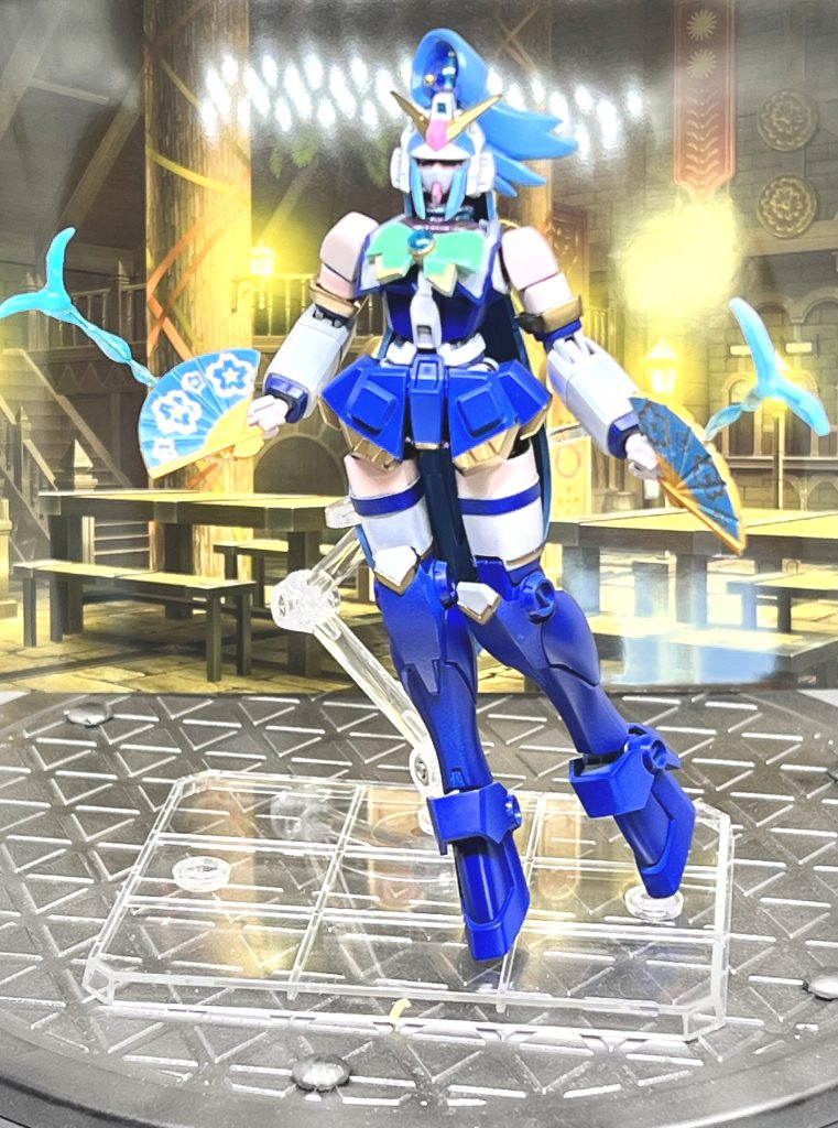 花鳥風月〜⭐︎アクア十八番の宴会芸ガンプラなのでどうしてもポーズが固くなるのが辛い(gundam-kao9)