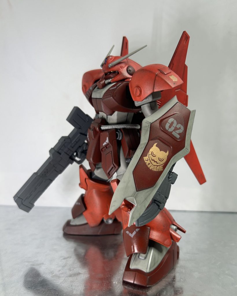 オリジナルマラサイですウソですマラサイ改造グライフです。&nbsp;モチーフはマイナーMS「グリフォン」。それを自分なりにアレンジした結果作られました。まぁ、あまりにも元ネタと違くて名前は変えましたが…。まぁ、ガンプラは自由だ！って事で…。一応、グリフォンをドイツ語にしたらグライフです。