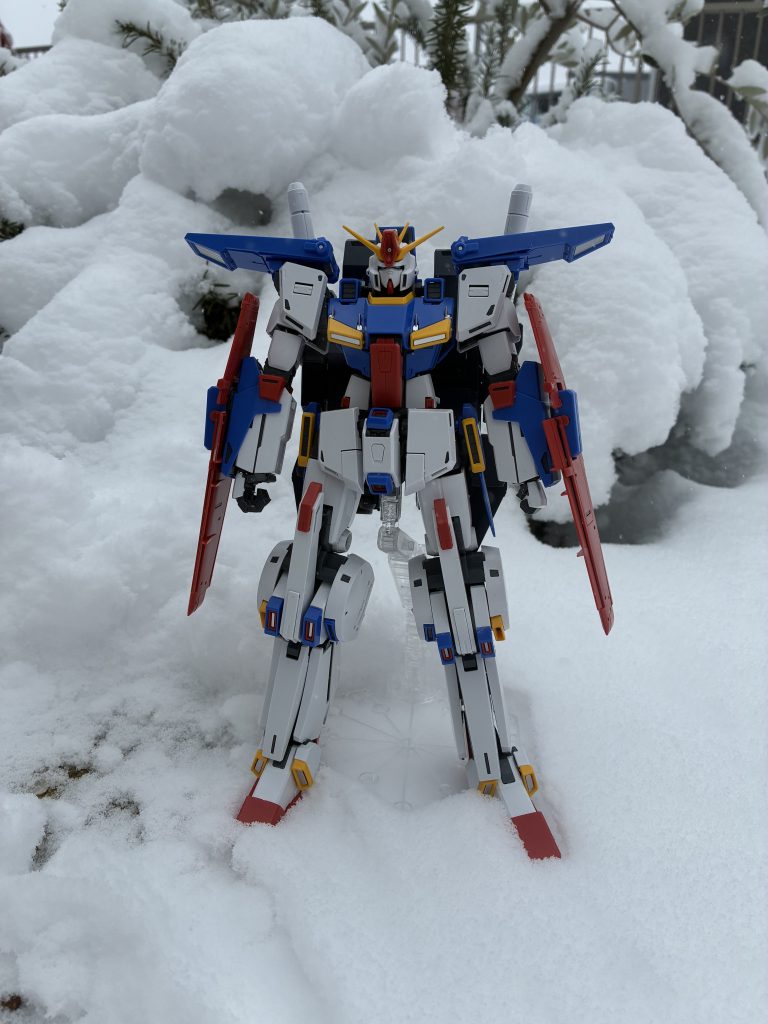 雪とzzガンダム ver ka