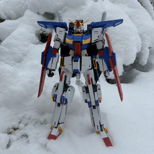 雪とzzガンダム ver ka