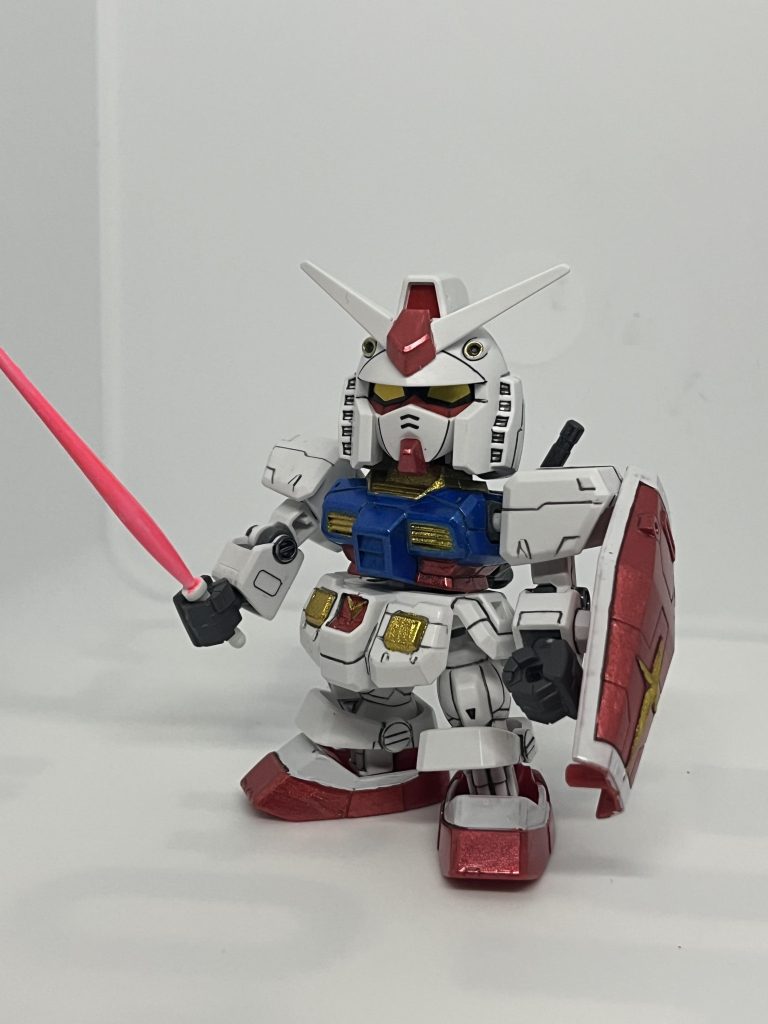 SDEXスタンダードは、作りも成形色もシンプルなので、育ててる感じがします。