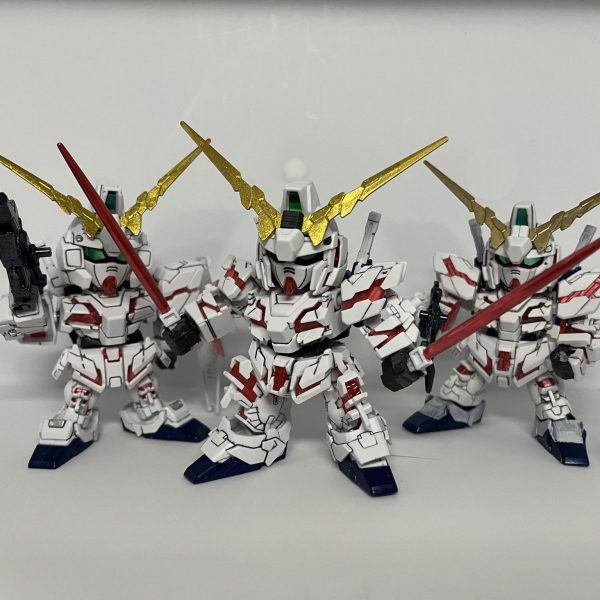 UNICORN GUNDAM並べてみました