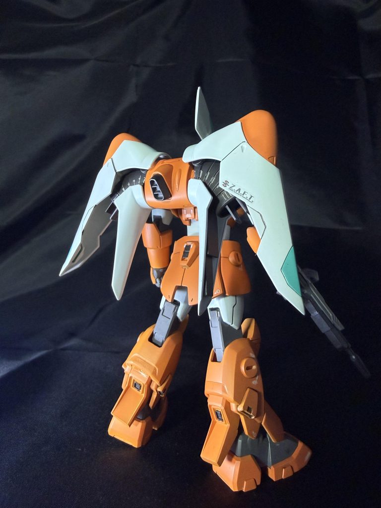 バックショット、部分塗装は筆塗装