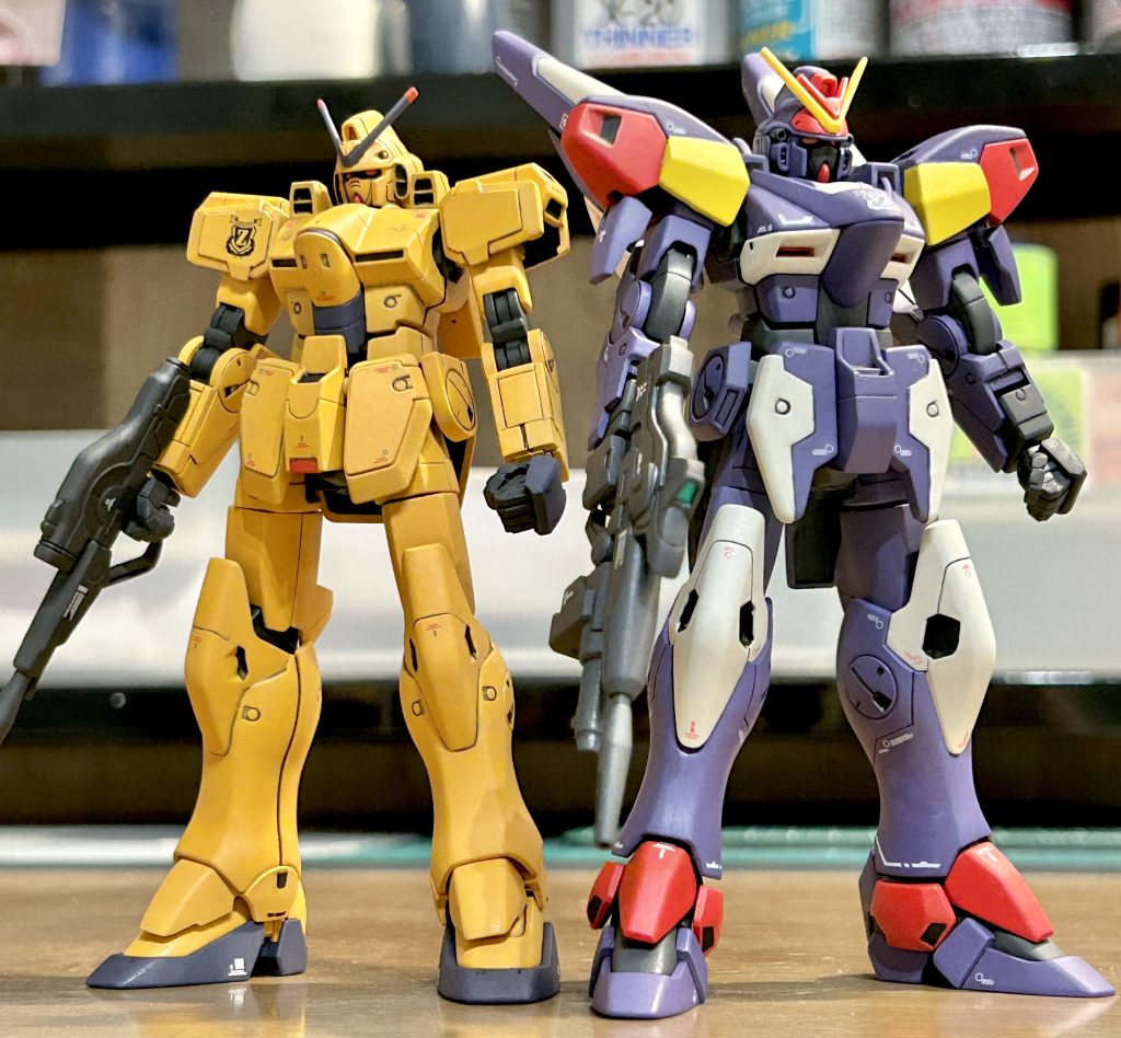 パイロットはクロノクルとファラ姉さん辺りでしょうか。とにかく鹵獲機シリーズ初めでとても楽しい作業でした。次はF91を製作中です。