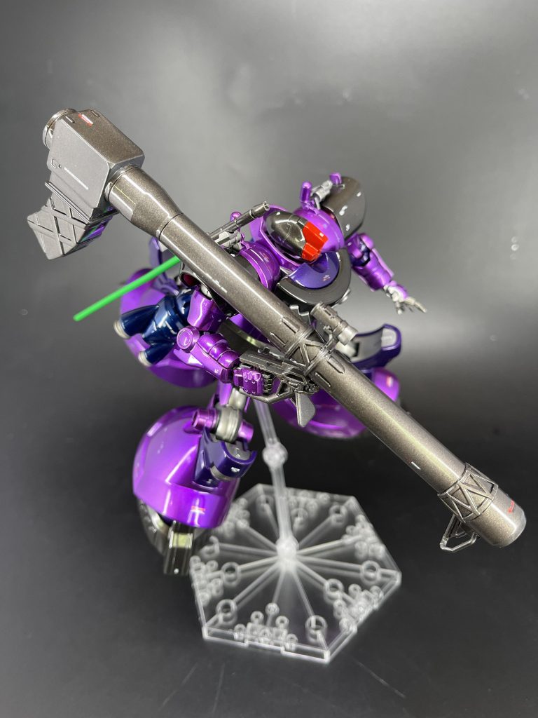 ドム自体むっちゃ好きだし、キャンディ塗装も好きなんですが、この二つが合わさるとすっごく頭悪そうに見えるのは何故だろう・・・😅