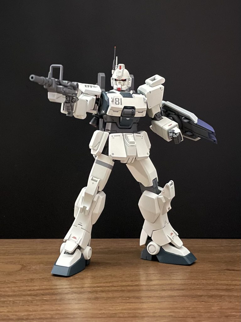 Ez8を作成したので、陸戦型ガンダムやジム頭、グフカスタムなども作成して並べたいです。
