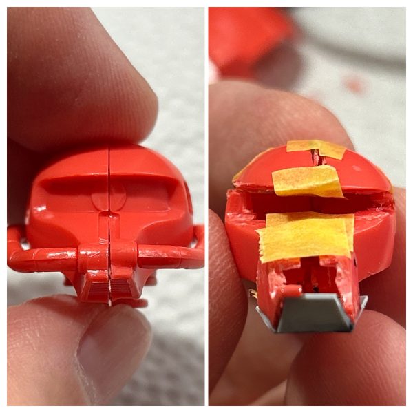 皆様日々の模活、お疲れ様です。三連休は如何お過ごしでしょうか😌私は40年以上ぶりに1/44の旧キットのザクを作り始めました、が、さすが旧キット、手応え抜群なのですが、シンプルなモナカ構造なので、以外と肉厚部と干渉せず、作り易い部分もあります。先日投稿したグフの随伴機という位置付けで作ってみたいと考えてます。（3枚目）