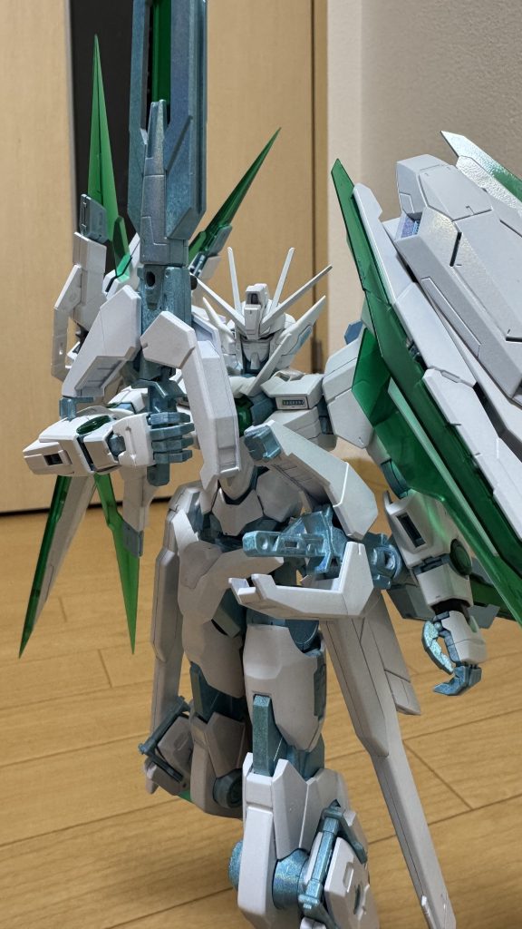 騎士っぽくポージングして見ました。