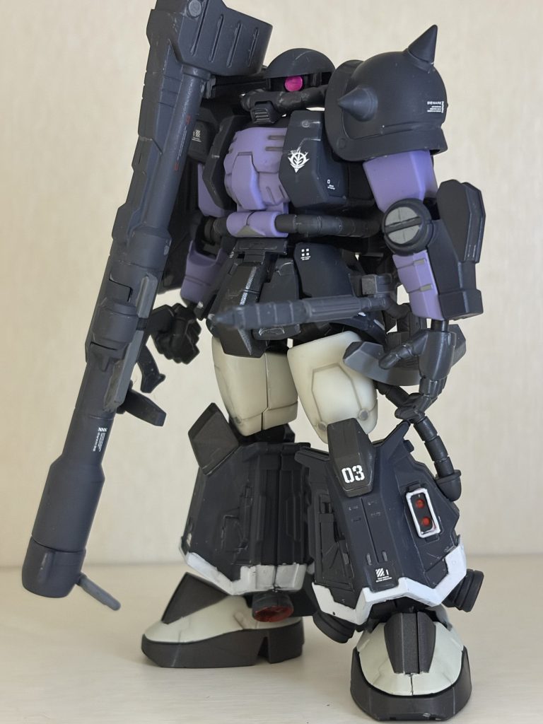高機動型ザクⅡ黒い三連星仕様　Gフレーム