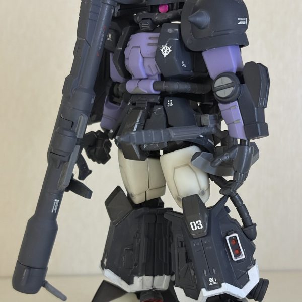高機動型ザクⅡ黒い三連星仕様　Gフレーム