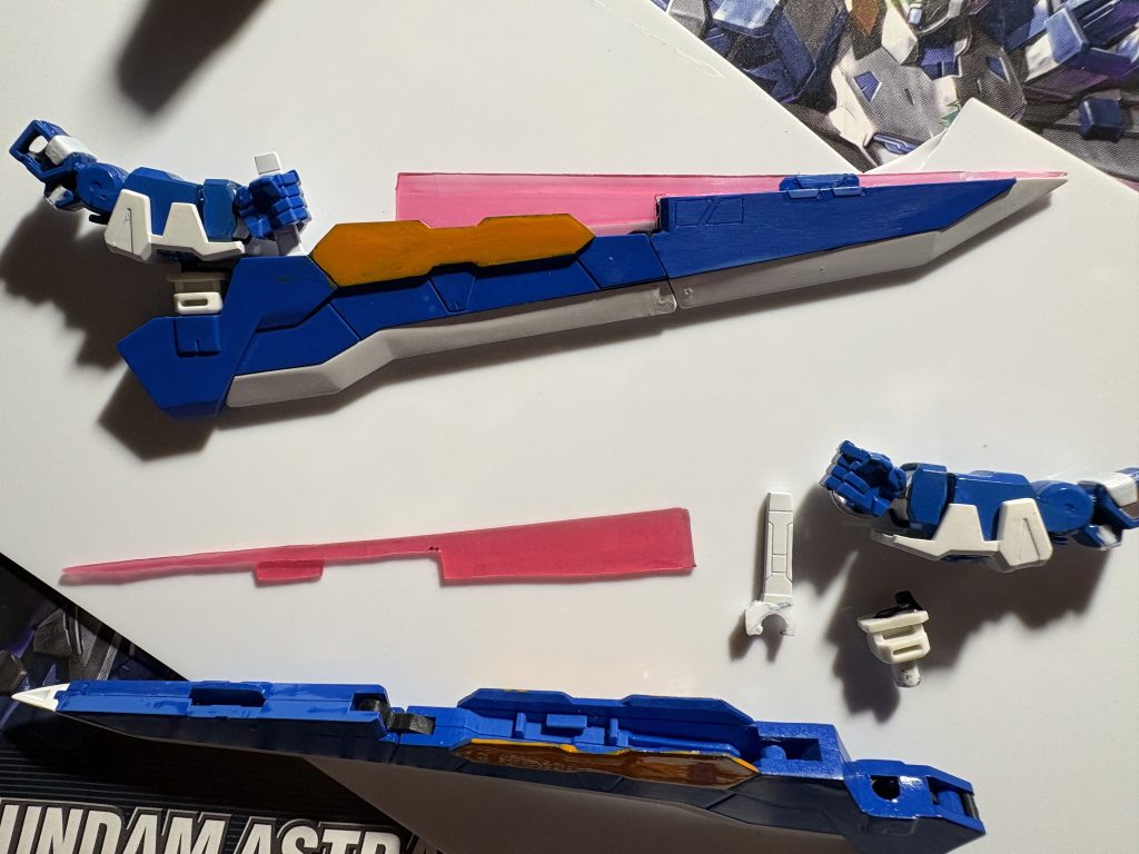 ソードアーム製作中