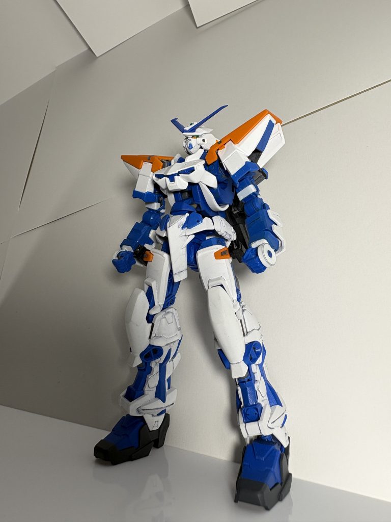 ガンダムアストレイブルーフレームセカンドGR²–2枚目/制作者：@transient3492