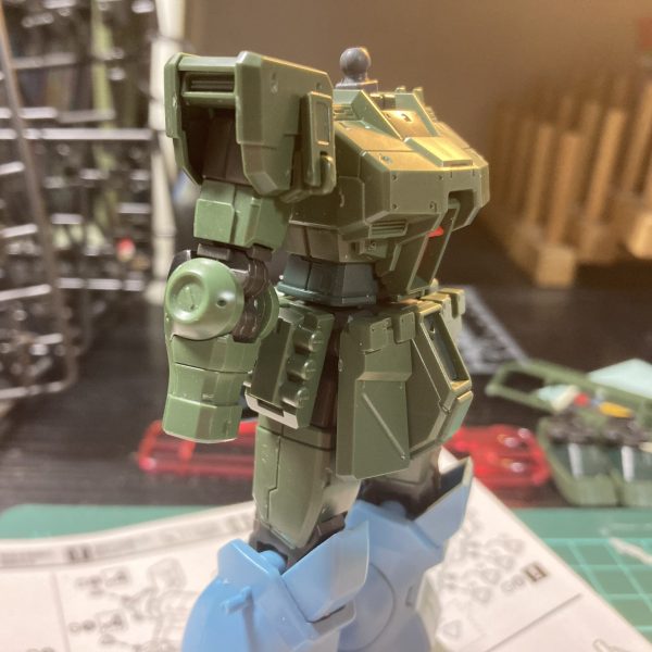 不定期にガンプラをイジる (ジムスパルタン-5)