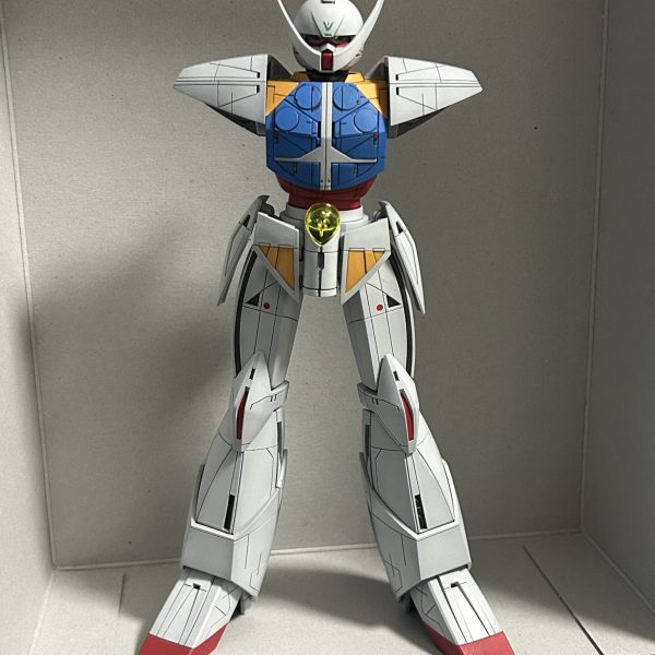 ターンエーガンダムって膝の他にスネに関節があるのが新鮮でした。（3枚目）