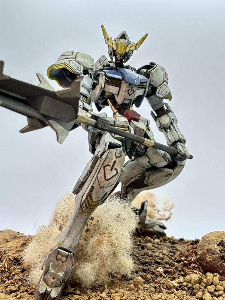 HG バルバトス　ミニジオラマ
