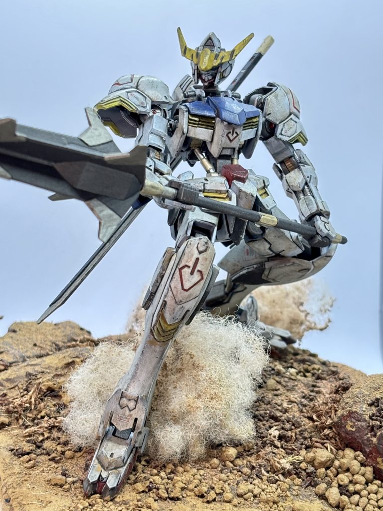 ミニジオラマは100均素材で作りました