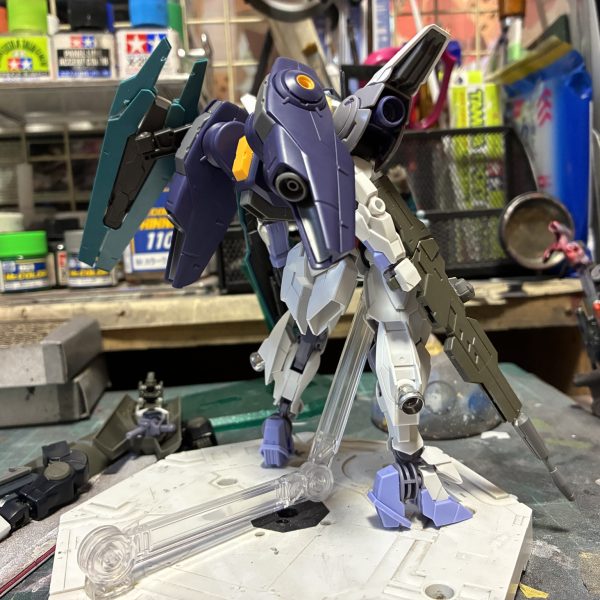 水魔女キットでミキシング！筋彫り、掘り加工でディテール入れます段落ちっていいよな😄（4枚目）