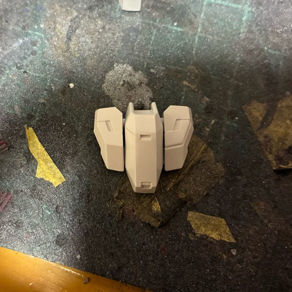 水魔女キットでミキシング！筋彫り、掘り加工でディテール入れます段落ちっていいよな😄（5枚目）