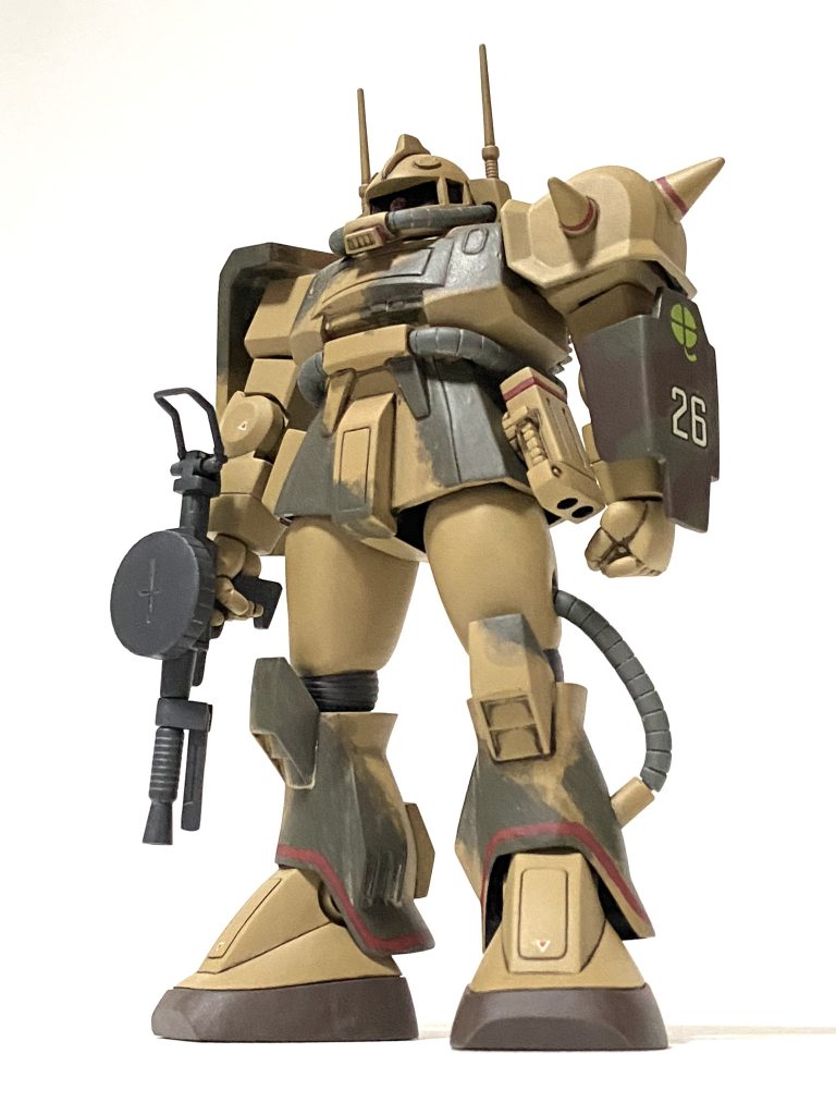 旧キット　ザク・デザートタイプ–2枚目/制作者：シオカラ