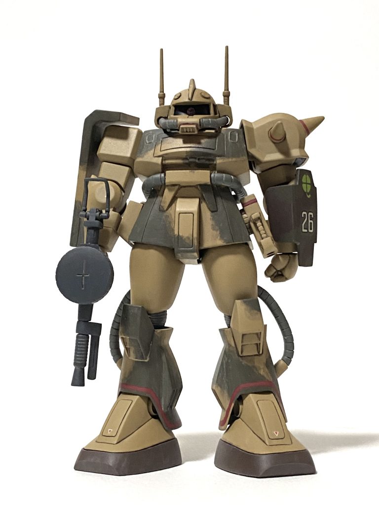 旧キット　ザク・デザートタイプ–5枚目/制作者：シオカラ