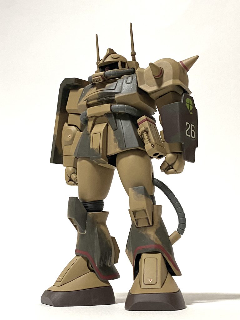 旧キット　ザク・デザートタイプ–3枚目/制作者：シオカラ