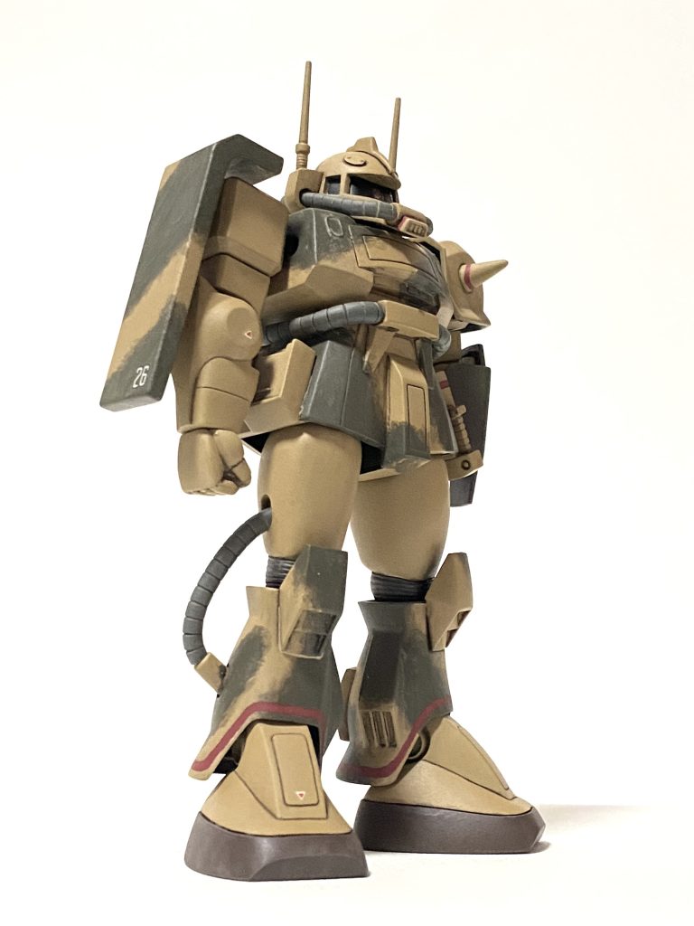 旧キット　ザク・デザートタイプ–4枚目/制作者：シオカラ