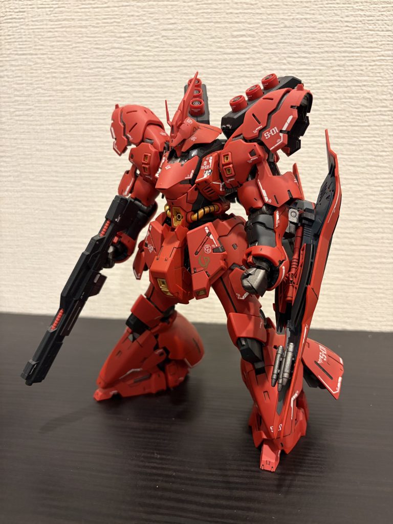 RG サザビー 筆塗り部分塗装基本成型色仕上げ