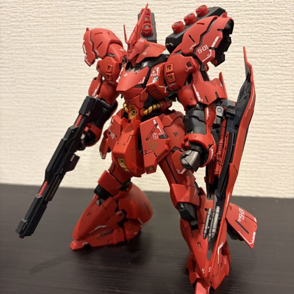 RG サザビー 筆塗り部分塗装基本成型色仕上げ