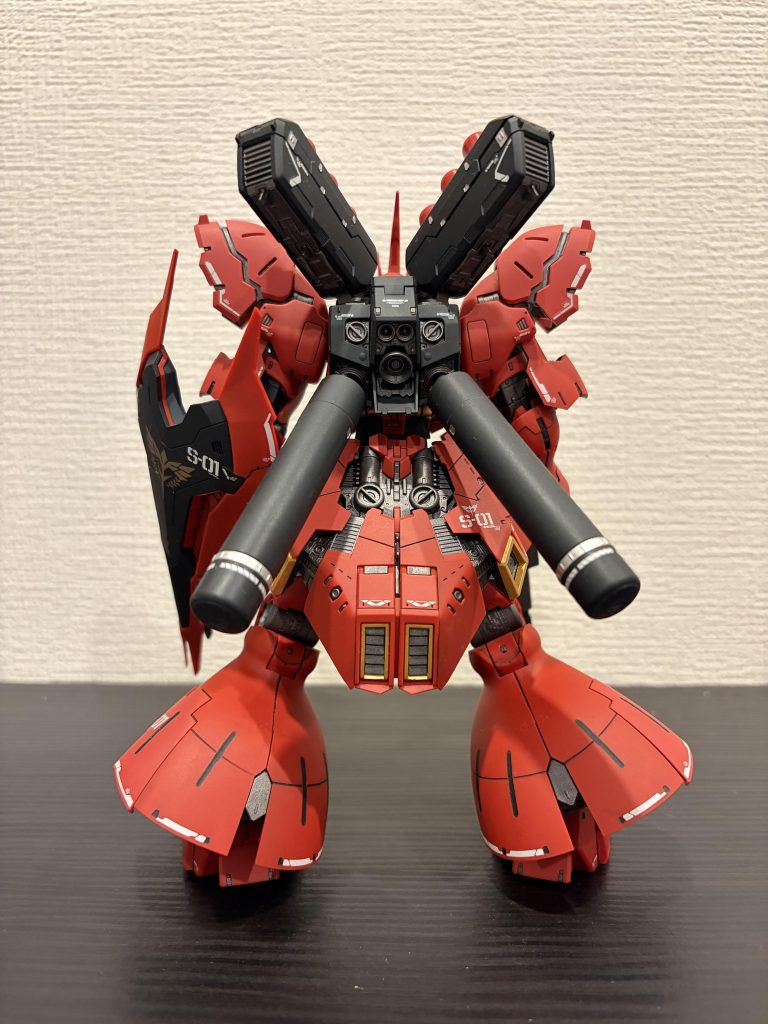 RG サザビー 筆塗り部分塗装基本成型色仕上げ–4枚目/制作者：む