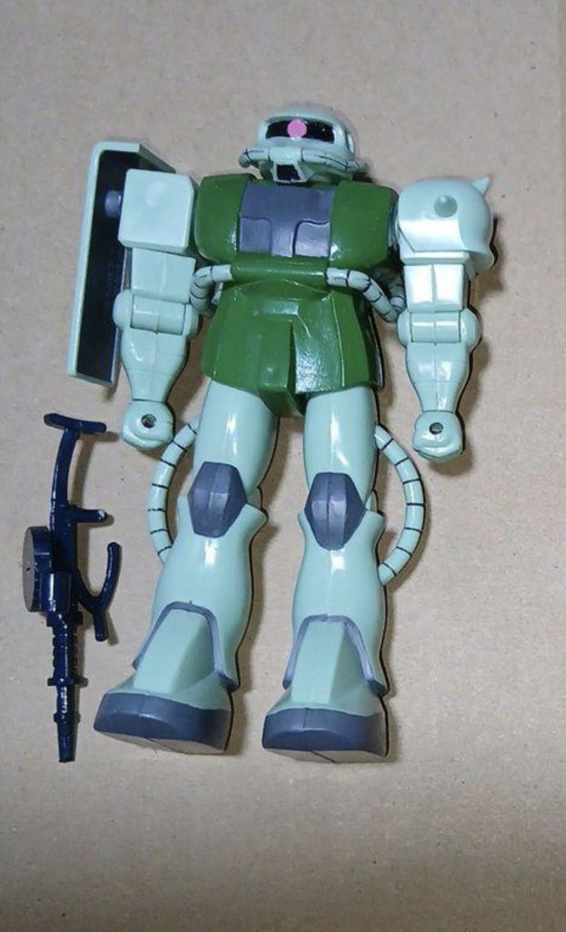 ブリキ風ザク–3枚目/制作者：yamoaomo