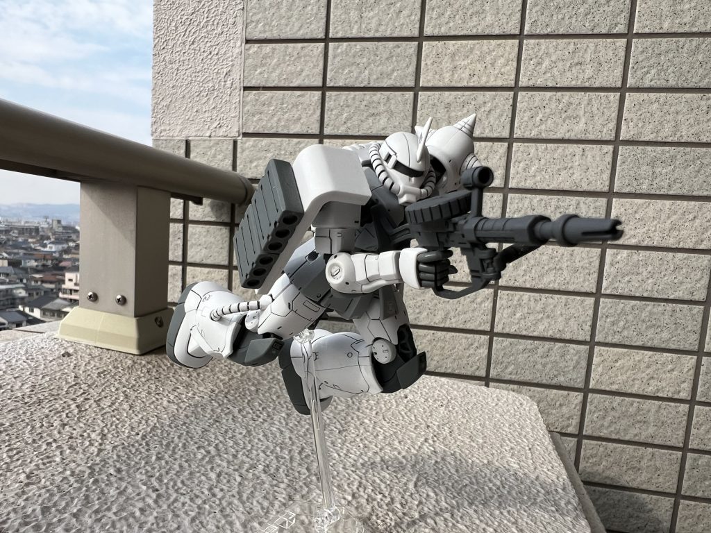 赤い彗星ポーズ(*'ω'*)