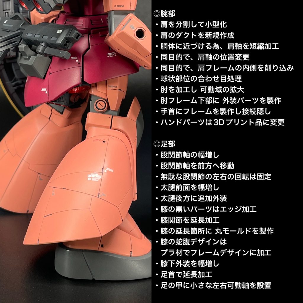HGUC ゲルググ if シャア専用機–8枚目/制作者：BANTOA
