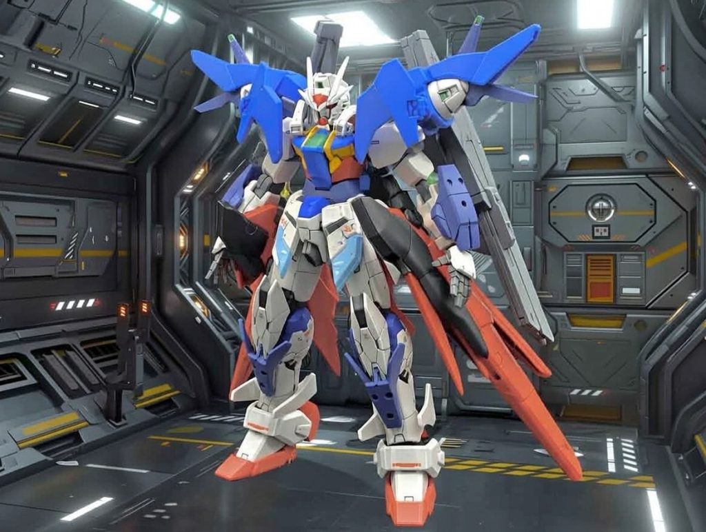 GN-0000DVR/S-X42S ガンダム・ダブルオーデスティニースカイ–2枚目/制作者：萌木原あるく