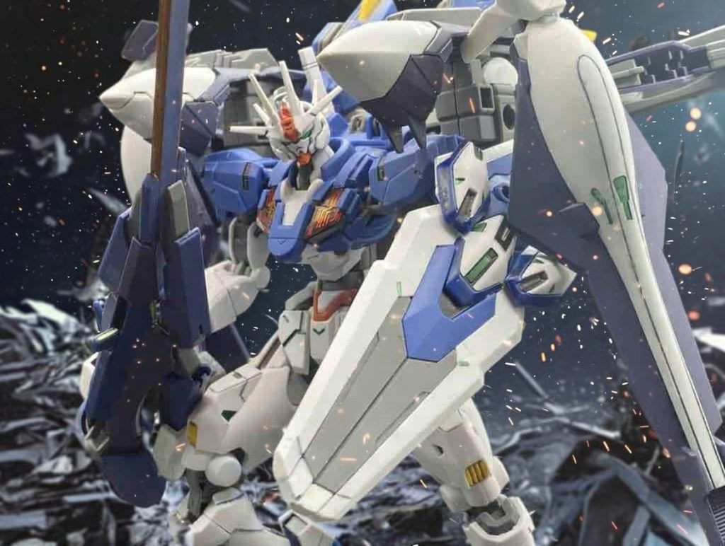 エアリアルの時と違いエスカッシャンを盾にできます!エスカッシャンを盾にすることで減る本体の迫力はフルドドIIが十分に補ってくれるので盾のままでも十分にごっつい!