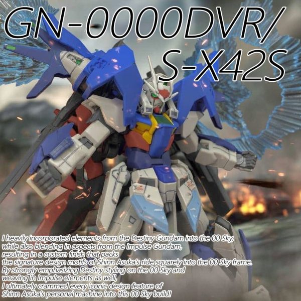 GN-0000DVR/S-X42S ガンダム・ダブルオーデスティニースカイ