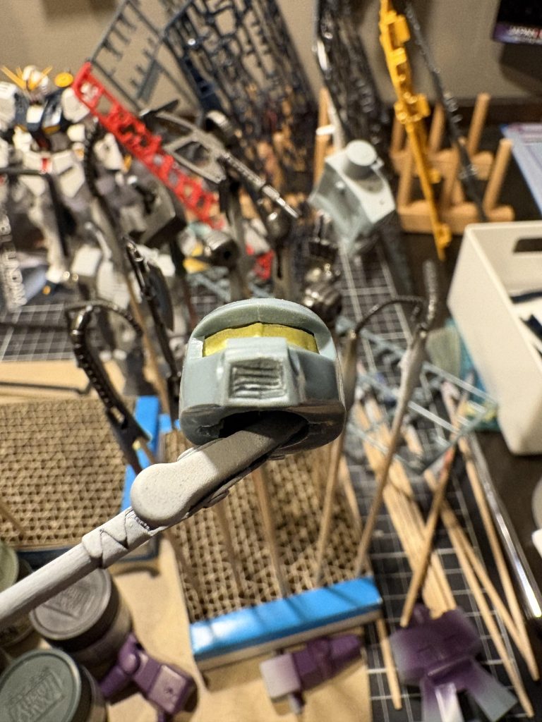 実は口がひん曲がったまま。