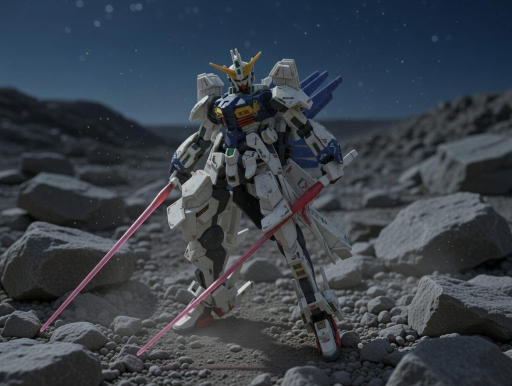 そしてビームサーベル二刀流謎に6本もちなんですがエクシアみたいに投げて使うのも想定でしょうか？