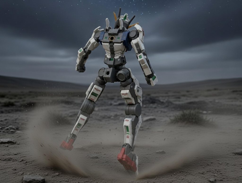 そして軽装状態こちらだと少し部分塗装が目立ちますねこんな感じで部分塗装も施してはいたんです