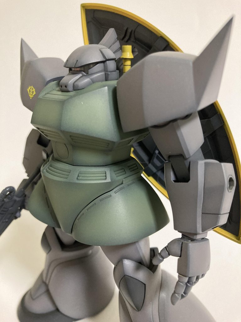 改修箇所、改修方法はシャア専用機と全く一緒です