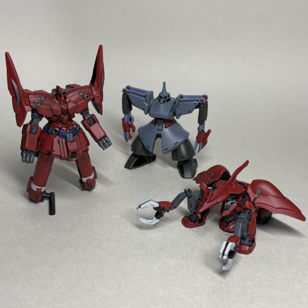 ネオジオング、ゲゼ、シャンブロ（ガンダム名鑑ガム）