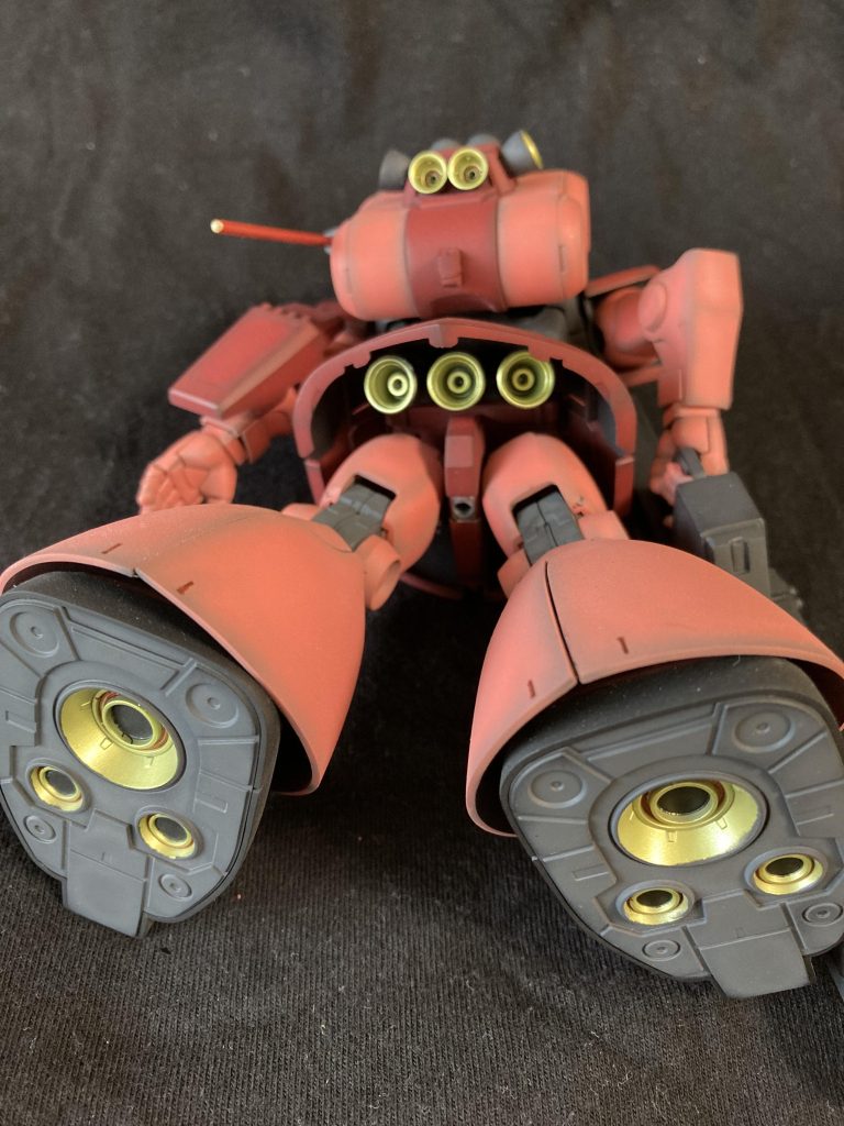 バーニア類はゴールドで塗装しました✨