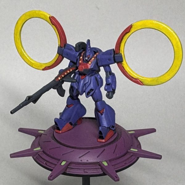 ガンダム名鑑ガム ザンネック＋ザンネックベース 全塗装